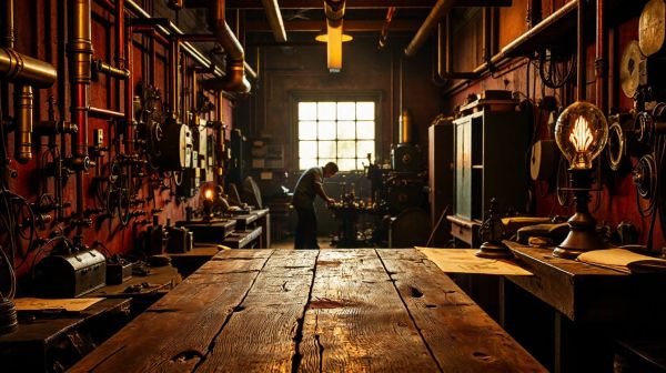 Exploring retro-futurism through the lens of steampunk design