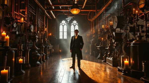 Exploring retro-futurism through the lens of steampunk design